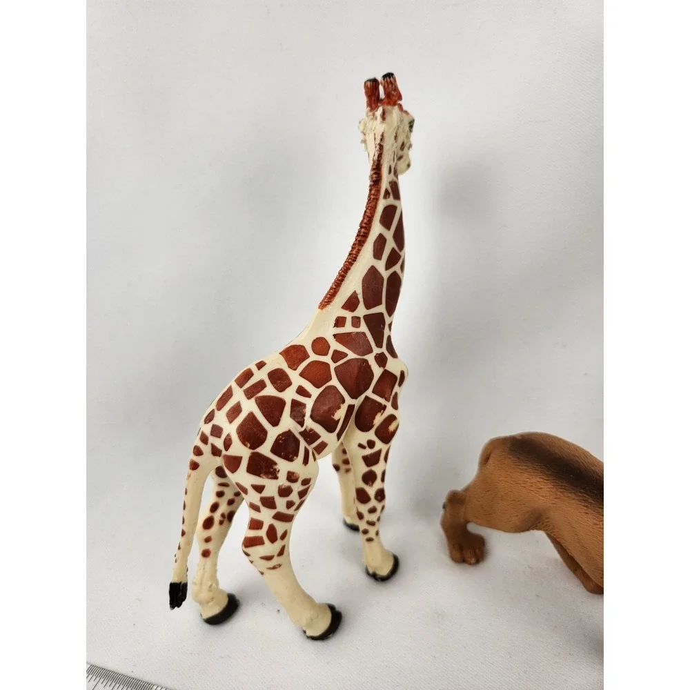 Vtg Safari Jungle Animals Elephant‎ Baby Tiger Lion Warthog Saber tooth Figures